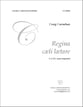 Regina cili litare SATB choral sheet music cover